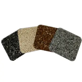 Echantillons de moquette de pierre