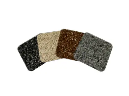 Echantillons de moquette de pierre