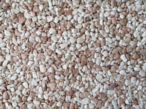 Coloris de moquette de pierre avec photos de réalisations