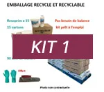 kit 1 de granulat de marbre