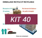 kit 40 de terrasse en résine
