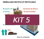 kit 5 de granulat de marbre