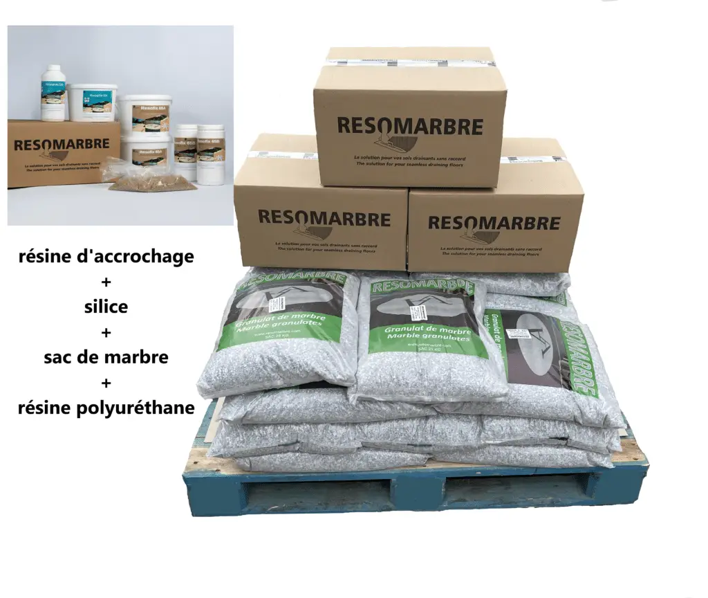 kit tapis de pierre