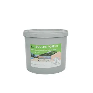 Bouches pores pour moquette de pierre