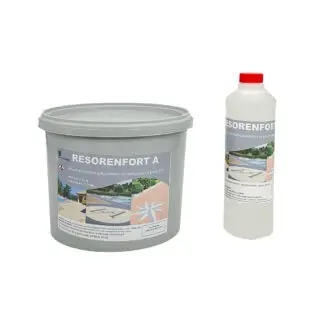 Couche de renfort pour granulat de marbre : RESORENFORT