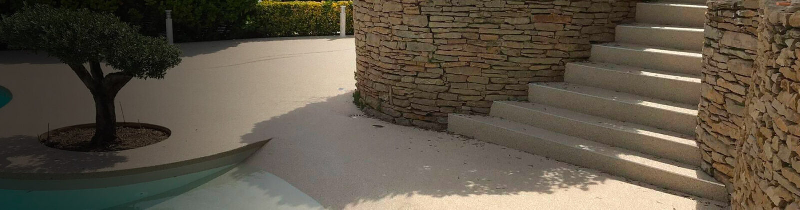 terrasse en résine