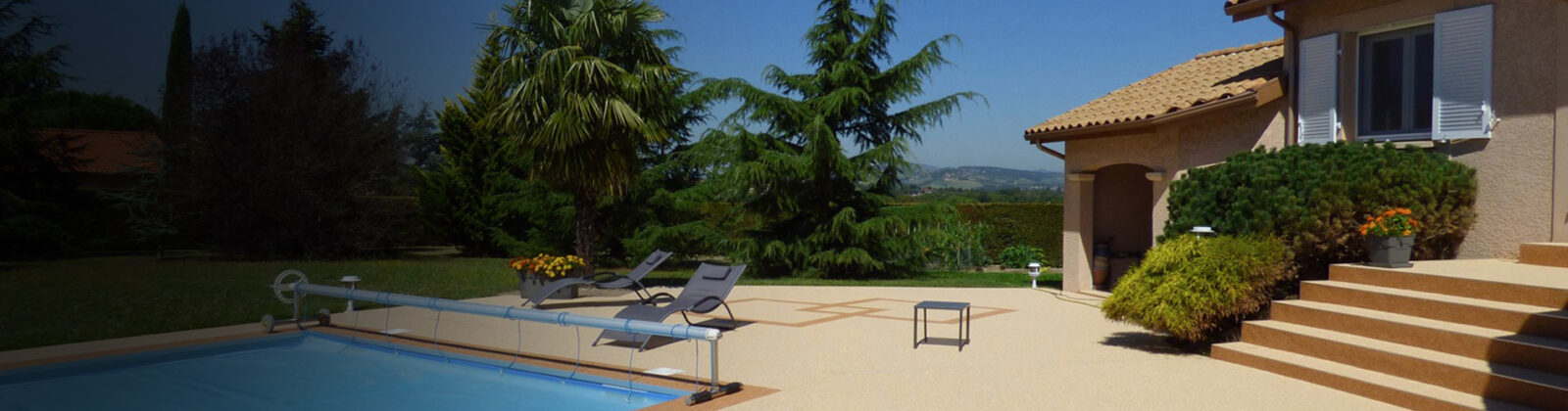plage de piscine