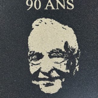 Tableau en moquette de pierre Personnalisé
